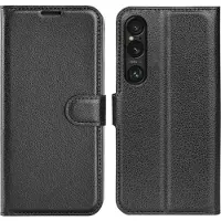 Screen Guard Professional Garde en cuir (Sony Xperia 1 VII), Coque pour téléphone portable, Noir