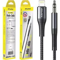 Awei Adapter Cl-116L Lightning/Jack 3.5 Gris/Gris foncé