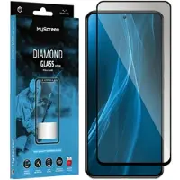 ICables MS Diamond Glass Edge FG Realme C68 4G/ 5G/V50s czarny/black Full Glue (LG V50s ThinQ), Téléphone portable : film de protection, Noir