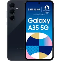 Samsung Galaxy A35 5G 16,8 cm (6,6") Double SIM hybride Android 14 USB Type-C 6 Go 128 Go 5000 mAh Bleu marine