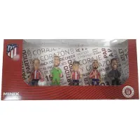Cerda Group Blister 5 Minix Atletico De Madrid Figures 7 Cm Multicolore