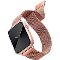 Uniq Bracelet Dante Mesh Milanese en acier pour Apple Watch | 38/40/41/42 mm - Rose