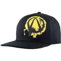DEVplus Borderlands Snapback Vault Icon Spray Cap Noir