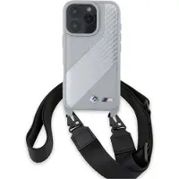 BMW Coque pour iPhone 16 Pro Max Hardcase Edition à rayures carbone