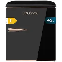 Cecotec Mini Frigo Bolero CoolMarket TT Origin 45 Black E. Réfrigérateur Hauteur 55cm et Largeur 44,7cm,