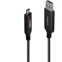 Lindy 43395 10m USB 3.2 Gen 1 Typ A an C Hybridkabel