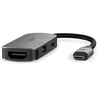 Nedis Adaptateur multiport USB USB 3.2 Gen 1 USB-C mâle HDMI Output /