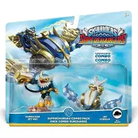 Activision Skylanders Superchargers Dual Pack Hurricane Jet-vac And Jet Stream Figure Bleu