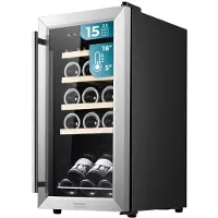 Cecotec Vinoteca GrandSommelier 1550 Inox Compressor