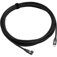 Cobra Tether 90º 5 M Usb-c To Usb-c Cable Argenté