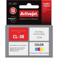ActiveJet Cartouche d'encre AC-38R (remplace Canon CL-38 ; Premium ; 12 ml ; couleur)
