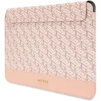 GUESS PU G Cube Computer Sleeve 13/14 - rose (14"), Sac pour notebook, Rose