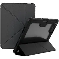 NILLKIN Bumper Pro Protective Stand Case Multi-angle Ipad Pro 11 2024 Cover Noir