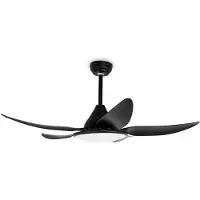 Orbegozo Ventilateur de plafond avec lumière cp 109120 - 35w - ø120cm - 5 pales - 5 vitesses - ampoule led blanche incorporée - télécommande