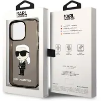 Karl Lagerfeld Klhcp14xhniktck Iphone 14 Pro Max 6.7 Ikonik Phone Case Clair