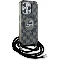 Karl Lagerfeld Étui iPhone 15 Pro Max MagSafe Noir