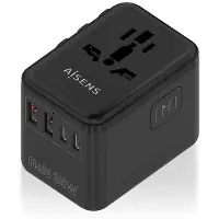Aisens 2a3c09 Usb-c Wall Charger 35w Noir