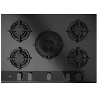Teka GBC 75 Infinity G1, noir, encastrable, 70 cm, table de cuisson au gaz, vitre, 5 zones