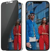 PanzerGlass Protection d'écran Privacy Ultra-Wide Fit Anti-bactérienne avec applicateur pour Apple iPhone 17e / 16e / 14 / 13 / 13 Pro