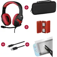 Nintendo Switch Gamer Pack Noir