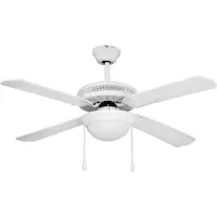 Orbegozo Ceiling With Light Fan Blanc One Size / EU Plug 220V