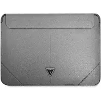 GUESS Manchon GUCS14PSATLG 13/14 quot argent (14"), Sac pour notebook, Argent