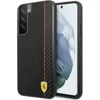 Ferrari S22+ S906 On Track Carbon Stripe Phone Case Clair