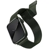 Uniq Bracelet Apple Watch 42/44/45 mm en acier inoxydable vert