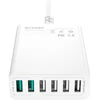 BlitzWolf Ce1645w1x Usb-c1x Usb-a Usb-a And Usb-c Wall Charger Clair