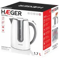 Haeger Bouilloire Hot 1,7 L 2200W Gris