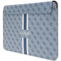 GUESS Manchon GUCS14P4RPSB 14" niebieski/ bleu 4G Printed Stripes (14"), Sac pour notebook, Bleu