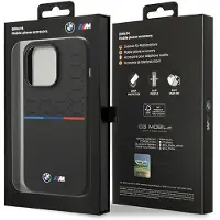 BMW Bmhcp15L22Smpk Iphone 15 Pro 6.1Czarny/Noir Silicone Pattern