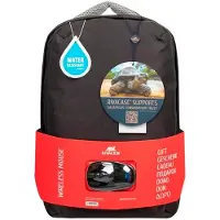 Rivacase 7563BKMOUSE laptop case 39.6 cm (15.6") Backpack Black