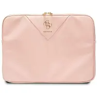 GUESS Manchon GUCS14ZPGSTEGP 14" różowy/pink Triangle 4G (14"), Sac pour notebook, Pink, Rose