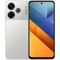 Xiaomi Poco M6 4G 17,2 cm (6.79") Double SIM hybride Android 14 USB Type-C 6 Go 128 Go 5030 mAh Argent