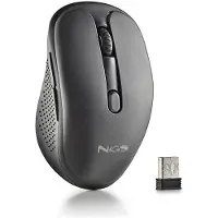NGS EVO PEEP, droitier, laser, sans fil RF + Bluetooth, 3200 DPI, noir