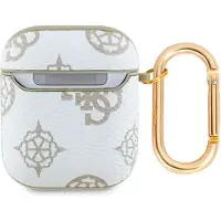 GUESS Gua2Pg4Gph Airpods 1/2 Cover White/White 4G Hook