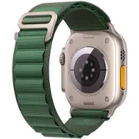 Super Merchant Nylon Pro Apple Watch 42/44/45/49 Mm Strap Vert
