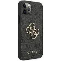GUESS Guhcp12m4gmggr Iphone 12 Pro 6.1 4g Big Phone Case Clair