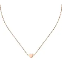 La Petite Story Love Steel Rg Heart Necklace Doré Femme