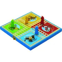 Jeujura Jeu de table LArbre a Jouer Jeu Des Petits Chevaux (FR)
