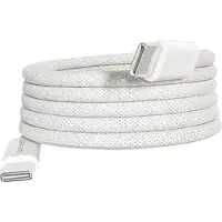 4smarts Usb-C Cable 100W 5A 1.5Magnetically Coiled White/White 541012
