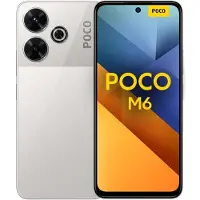 Xiaomi Poco M6 4G 17,2 cm (6.79") Double SIM hybride Android 14 USB Type-C 8 Go 256 Go 5030 mAh Argent