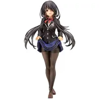 Kotobukiya Date A Live Kurumi Tokisaki Uniforme scolaire Édition bonus Figurine 23 cm Noir Noir One Size