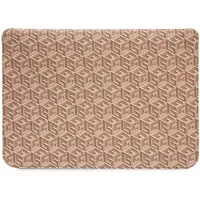GUESS Manchon GUCS14HGCFSEW 14" brązowy/brown GCube Stripes (14"), Sac pour notebook, Marron
