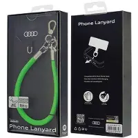 Audi Universal Phone Lanyard 28Cm 8Mm Green/Green Au-Hsl8-R8/D1-Gn