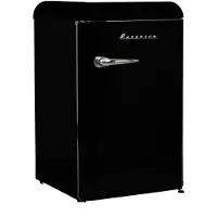Ravanson Lkk-120erb One Door Fridge Noir 106 Liters / EU Plug 220V