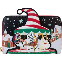 Loungefly Jack Skelington Wallet In Christmas Village Multicolore