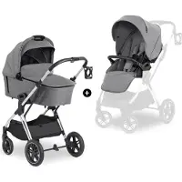 Hauck Poussette combinée Vision X Duoset Silver