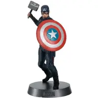 Eaglemoss Hero Collector Marvel Capitan America Heavyweights Avengers Figure Noir